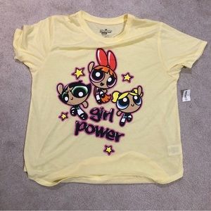 NWT Powerpuff Girls Yellow Shirt